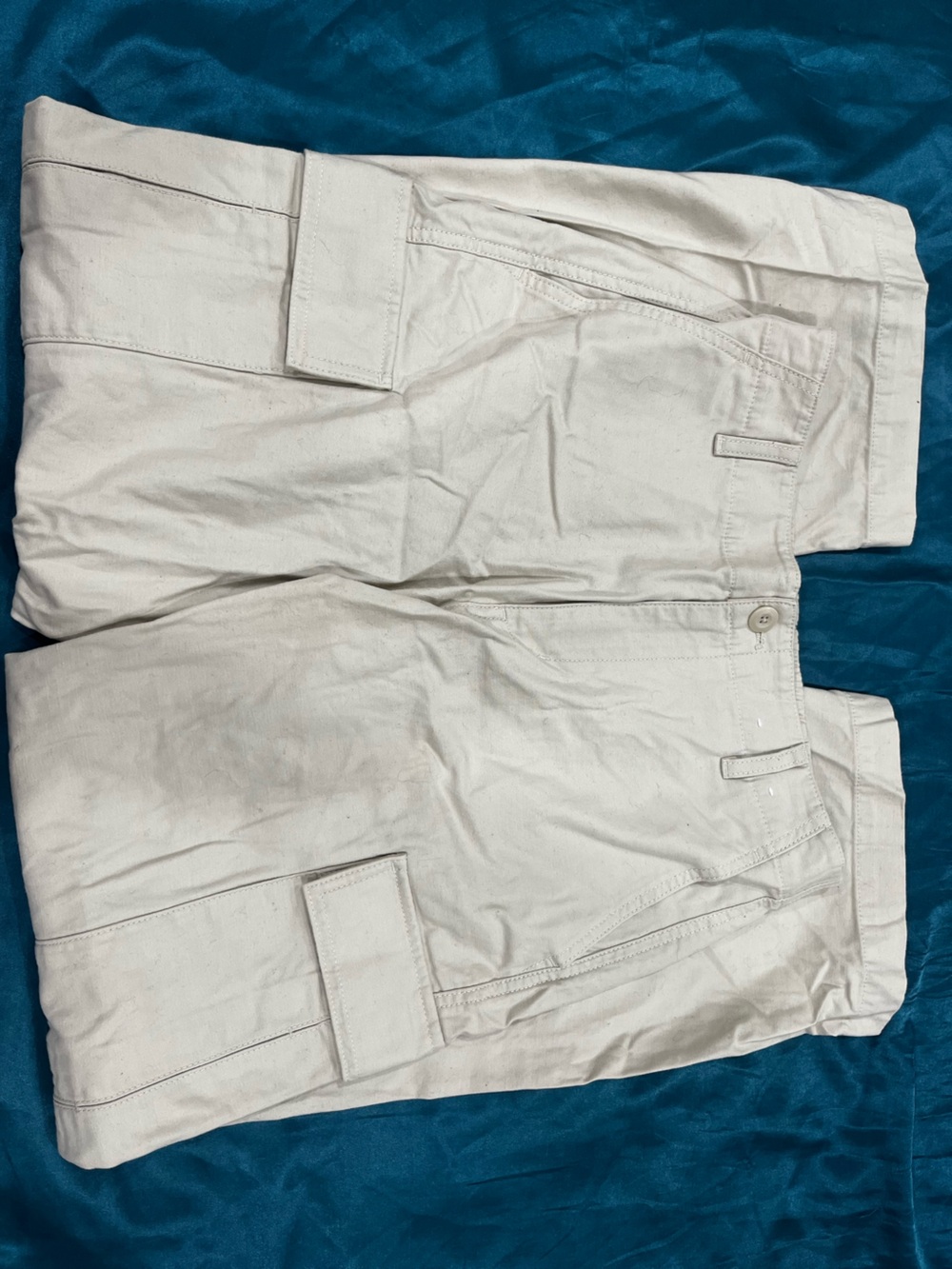 Uniqlo Khaki Beige Utility Cargo Pants